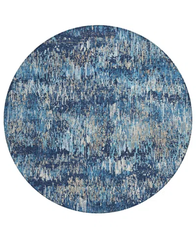Addison Chantille Machine Washable Acn1380 8'x8' Round Area Rug