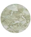 Addison Chantille Machine Washable Acn1381 8'x8' Round Area Rug