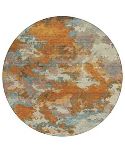 Addison Chantille Machine Washable Acn1385 8'x8' Round Area Rug