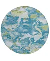Addison Chantille Machine Washable Acn1386 8'x8' Round Area Rug