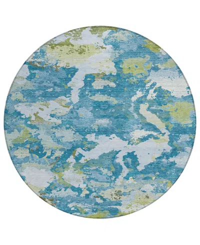 Addison Chantille Machine Washable Acn1386 8'x8' Round Area Rug