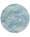 Addison Chantille Machine Washable Acn1387 8'x8' Round Area Rug