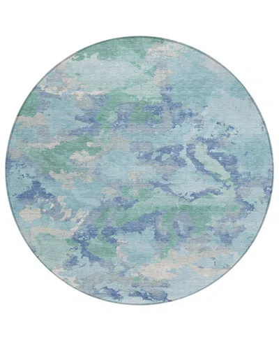Addison Chantille Machine Washable Acn1387 8'x8' Round Area Rug