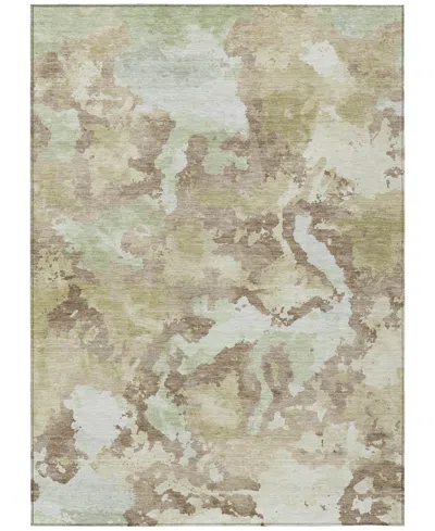 Addison Chantille Machine Washable Acn1388 5'x7'6" Area Rug In Brown