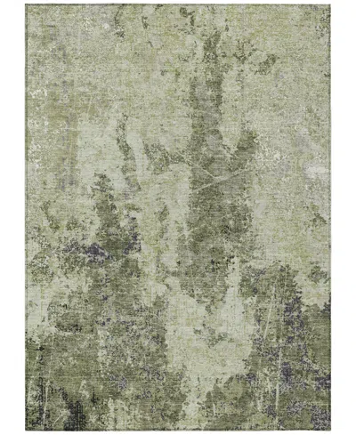 Addison Chantille Machine Washable Acn1389 2'6"x3'10" Area Rug In Green