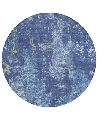 Addison Chantille Machine Washable Acn1391 8'x8' Round Area Rug