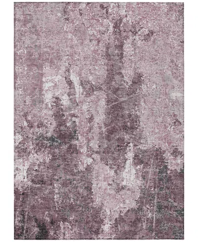 Addison Chantille Machine Washable Acn1392 2'6"x3'10" Area Rug In Pink