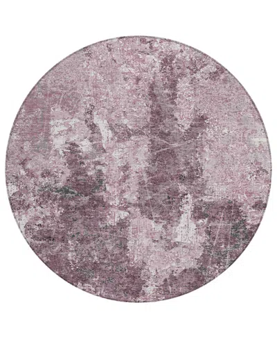 Addison Chantille Machine Washable Acn1392 8'x8' Round Area Rug