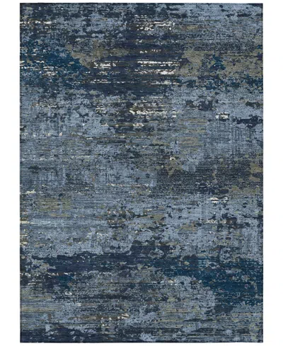 Addison Chantille Machine Washable Acn1394 9'x12' Area Rug In Blue