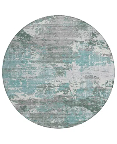 Addison Chantille Machine Washable Acn1396 8'x8' Round Area Rug