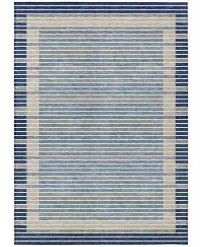 Addison Chantille Machine Washable Acn1404 5'x7'6" Area Rug In Blue