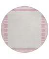 Addison Chantille Machine Washable Acn1405 8'x8' Round Area Rug