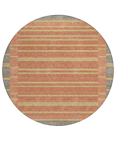Addison Chantille Machine Washable Acn1406 8'x8' Round Area Rug