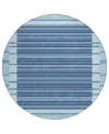 Addison Chantille Machine Washable Acn1407 8'x8' Round Area Rug