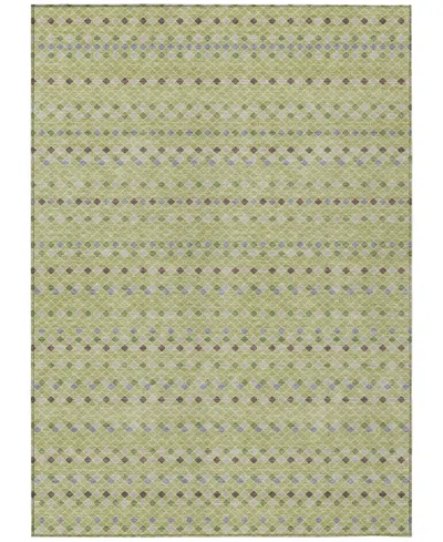 Addison Chantille Machine Washable Acn1408 2'6"x3'10" Area Rug In Green