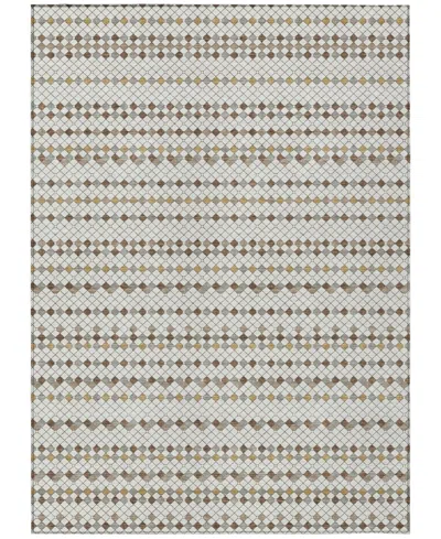 Addison Chantille Machine Washable Acn1411 10'x14' Area Rug In White