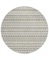 Addison Chantille Machine Washable Acn1411 8'x8' Round Area Rug
