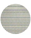Addison Chantille Machine Washable Acn1412 8'x8' Round Area Rug
