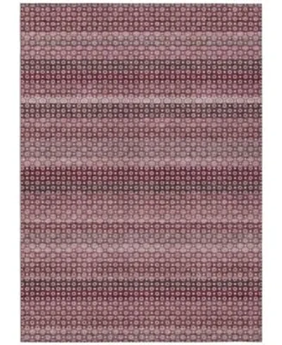Addison Chantille Machine Washable Acn1421 Area Rug Collection In Red