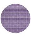 Addison Chantille Machine Washable Acn1423 8'x8' Round Area Rug