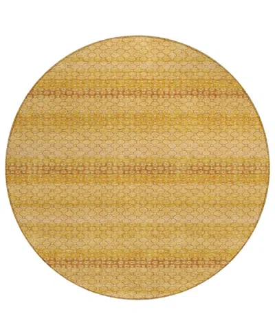 Addison Chantille Machine Washable Acn1427 8'x8' Round Area Rug