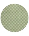 Addison Chantille Machine Washable Acn1431 8'x8' Round Area Rug