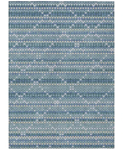 Addison Chantille Machine Washable Acn1437 2'6"x3'10" Area Rug In Blue