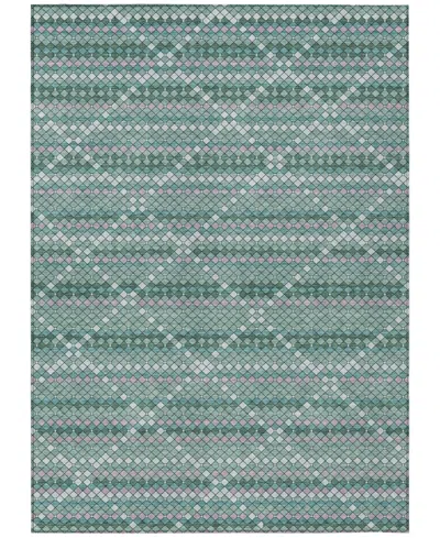 Addison Chantille Machine Washable Acn1440 5'x7'6" Area Rug In Blue