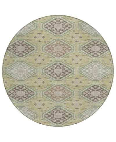 Addison Chantille Machine Washable Acn1442 8'x8' Round Area Rug