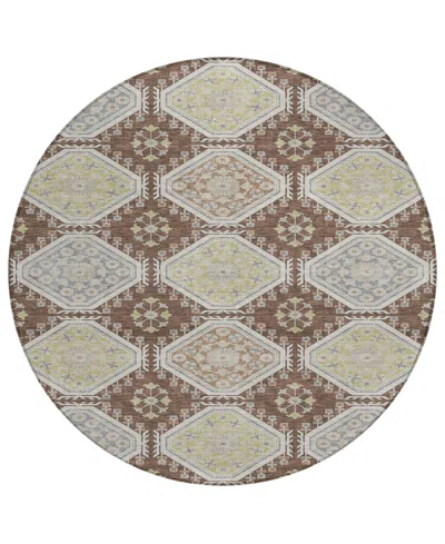 Addison Chantille Machine Washable Acn1444 8'x8' Round Area Rug