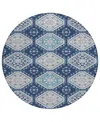 Addison Chantille Machine Washable Acn1447 8'x8' Round Area Rug