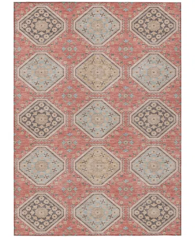 Addison Chantille Machine Washable Acn1449 2'6"x3'10" Area Rug In Pink