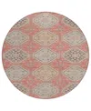 Addison Chantille Machine Washable Acn1449 8'x8' Round Area Rug