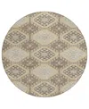 Addison Chantille Machine Washable Acn1450 8'x8' Round Area Rug