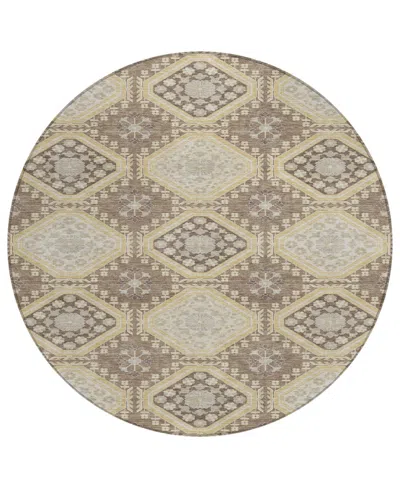 Addison Chantille Machine Washable Acn1450 8'x8' Round Area Rug