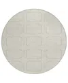 Addison Chantille Machine Washable Acn1451 8'x8' Round Area Rug