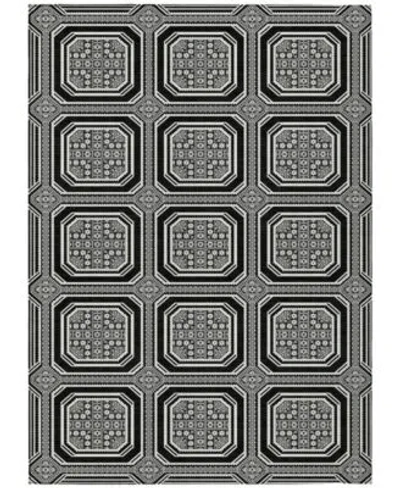 Addison Chantille Machine Washable Acn1452 Area Rug Collection In Black