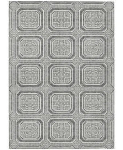 Addison Chantille Machine Washable Acn1456 Area Rug Collection In Gray