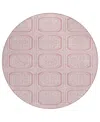 Addison Chantille Machine Washable Acn1461 8'x8' Round Area Rug