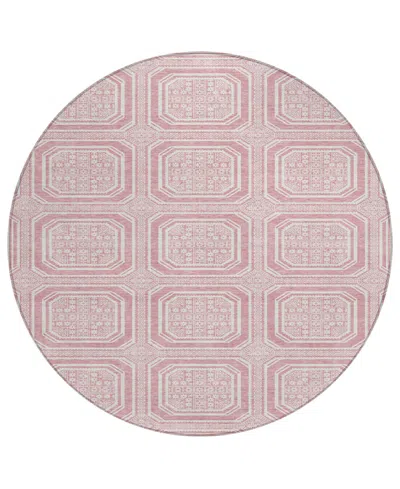 Addison Chantille Machine Washable Acn1461 8'x8' Round Area Rug