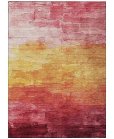 Addison Chantille Machine Washable Acn1465 Area Rug Collection In Pink