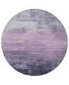 Addison Chantille Machine Washable Acn1469 8'x8' Round Area Rug