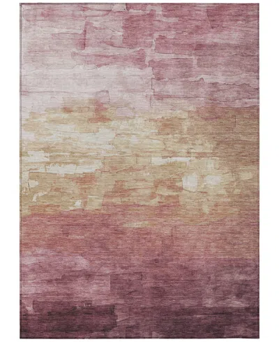 Addison Chantille Machine Washable Acn1470 10'x14' Area Rug In Purple