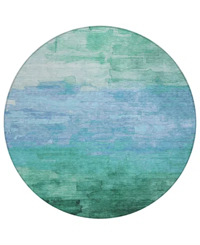 Addison Chantille Machine Washable Acn1471 8'x8' Round Area Rug