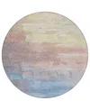 Addison Chantille Machine Washable Acn1474 8'x8' Round Area Rug