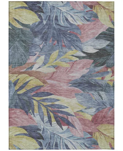 Addison Chantille Machine Washable Acn1493 2'6"x3'10" Area Rug In Blue