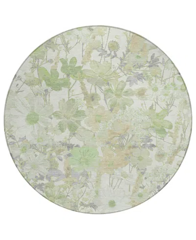 Addison Chantille Machine Washable Acn1506 8'x8' Round Area Rug