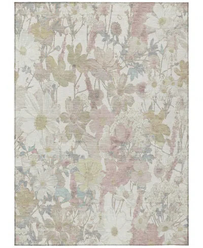 Addison Chantille Machine Washable Acn1508 10'x14' Area Rug In White