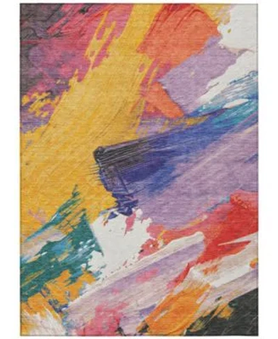 Addison Chantille Machine Washable Acn1512 Area Rug Collection In Gold