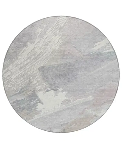 Addison Chantille Machine Washable Acn1514 8'x8' Round Area Rug